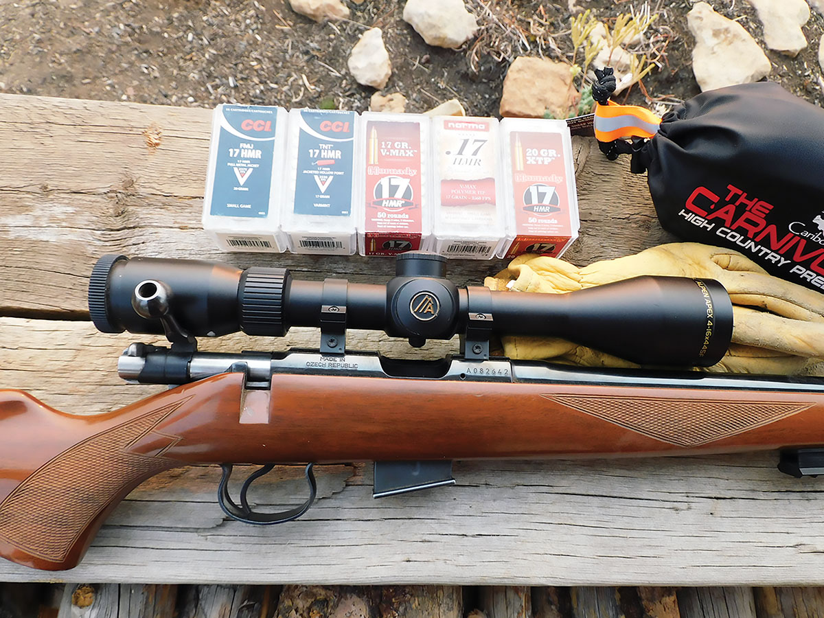Anyone who has owned a 17 HMR for nigh on 20 years has shot a variety of rounds. Lewis selected these five offerings from CCI, Norma and Hornady as a representative selection and was surprised at the results.